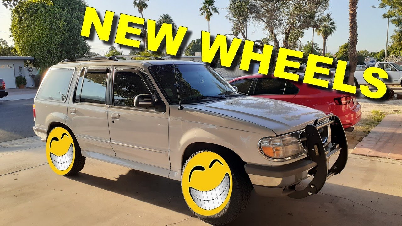 1997 Ford Explorer New Wheels