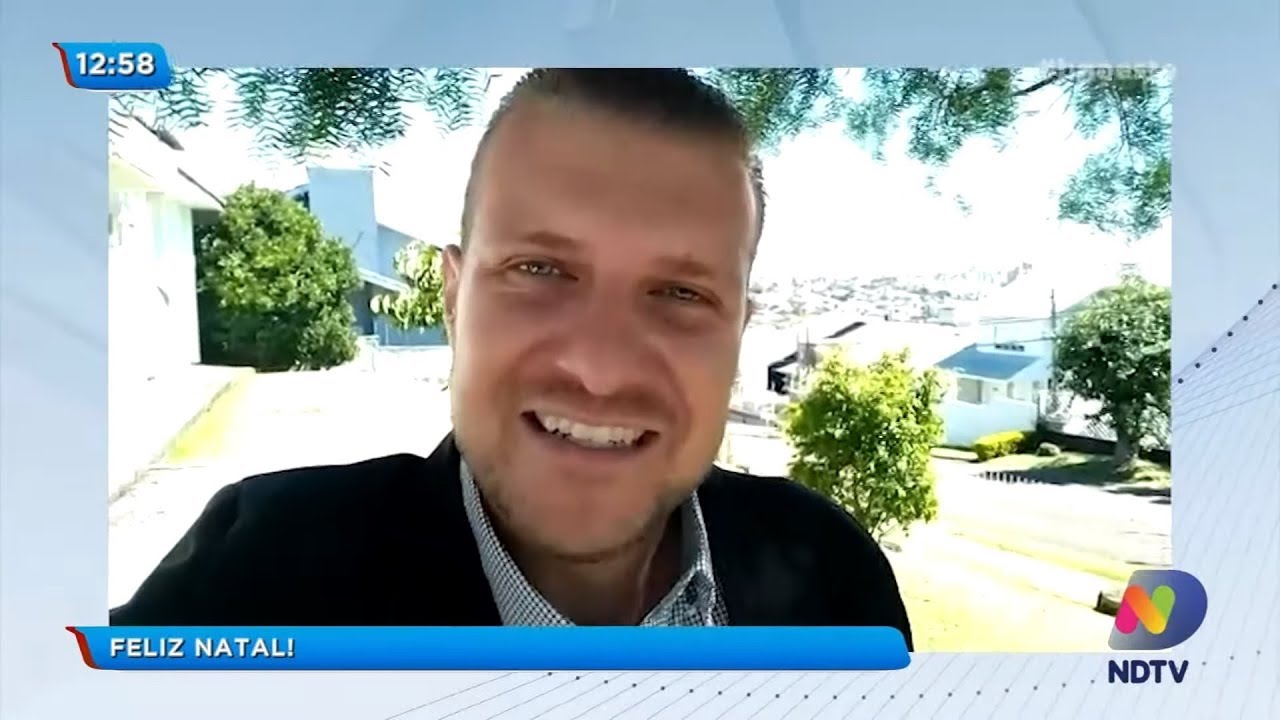 Felipe Kreusch deseja um Feliz Natal!