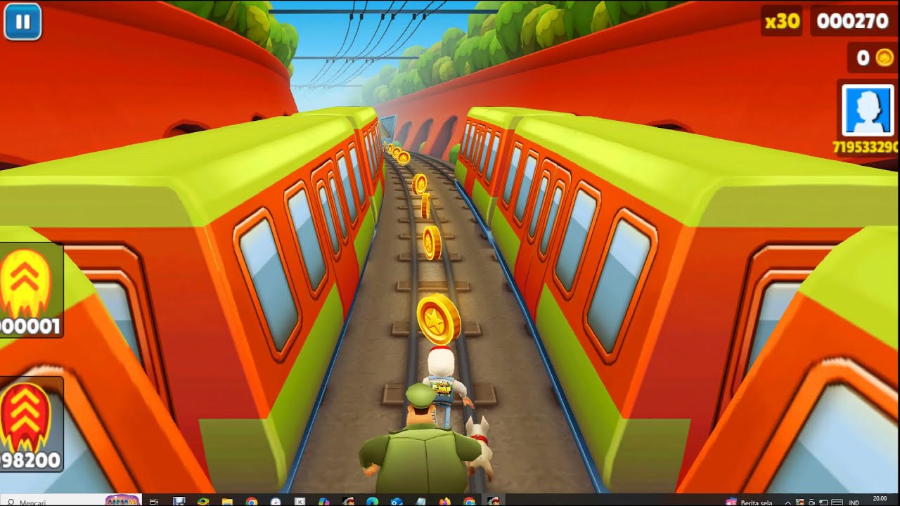 Compilation PlayGame Subway Surfers / Subway Surf /2012/ Play in /2025/ On PC FHD