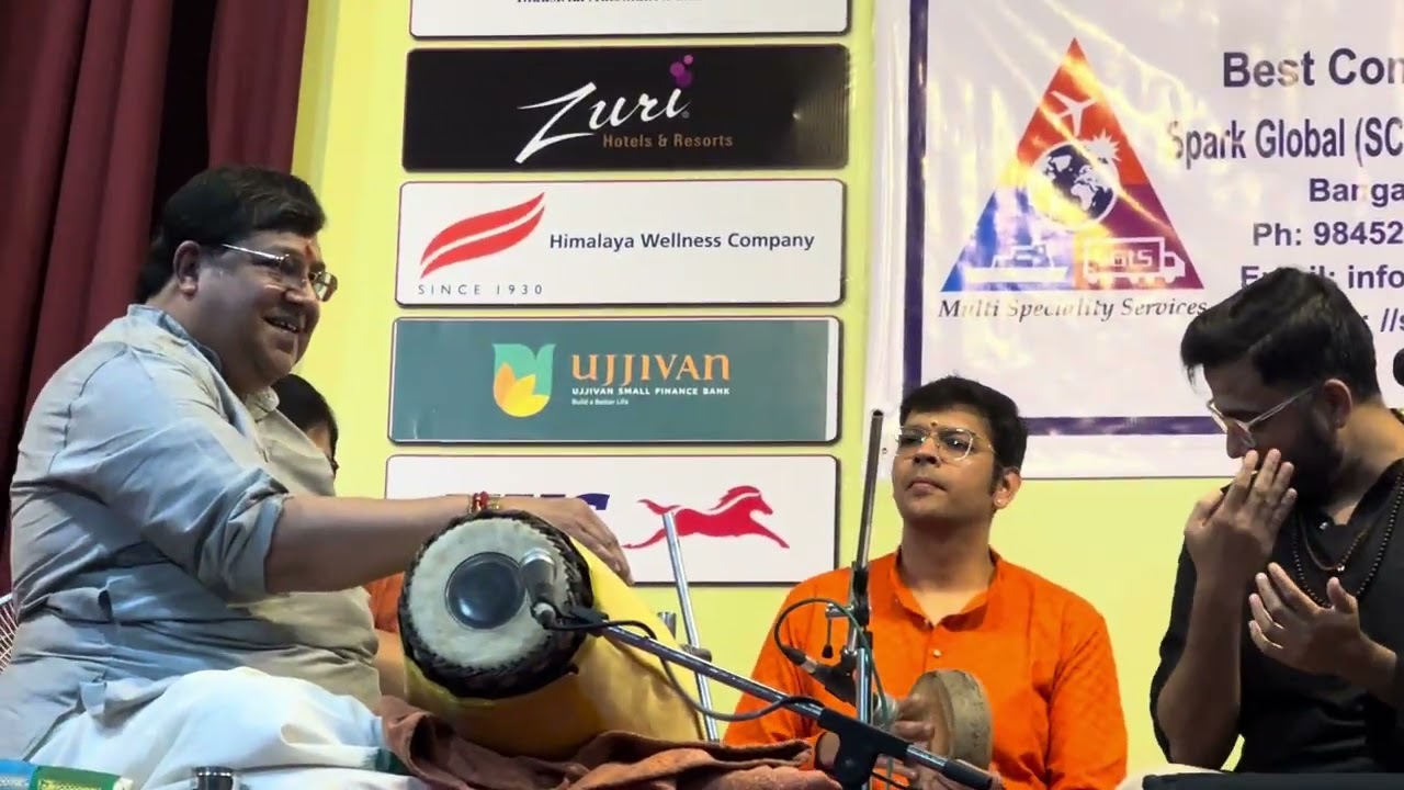 Sangitha Kalanidhi Vid. Dr. Thiruvarur Bhakthavatsalam & Vid. Anirudh Athreya - Thani Avarthanam