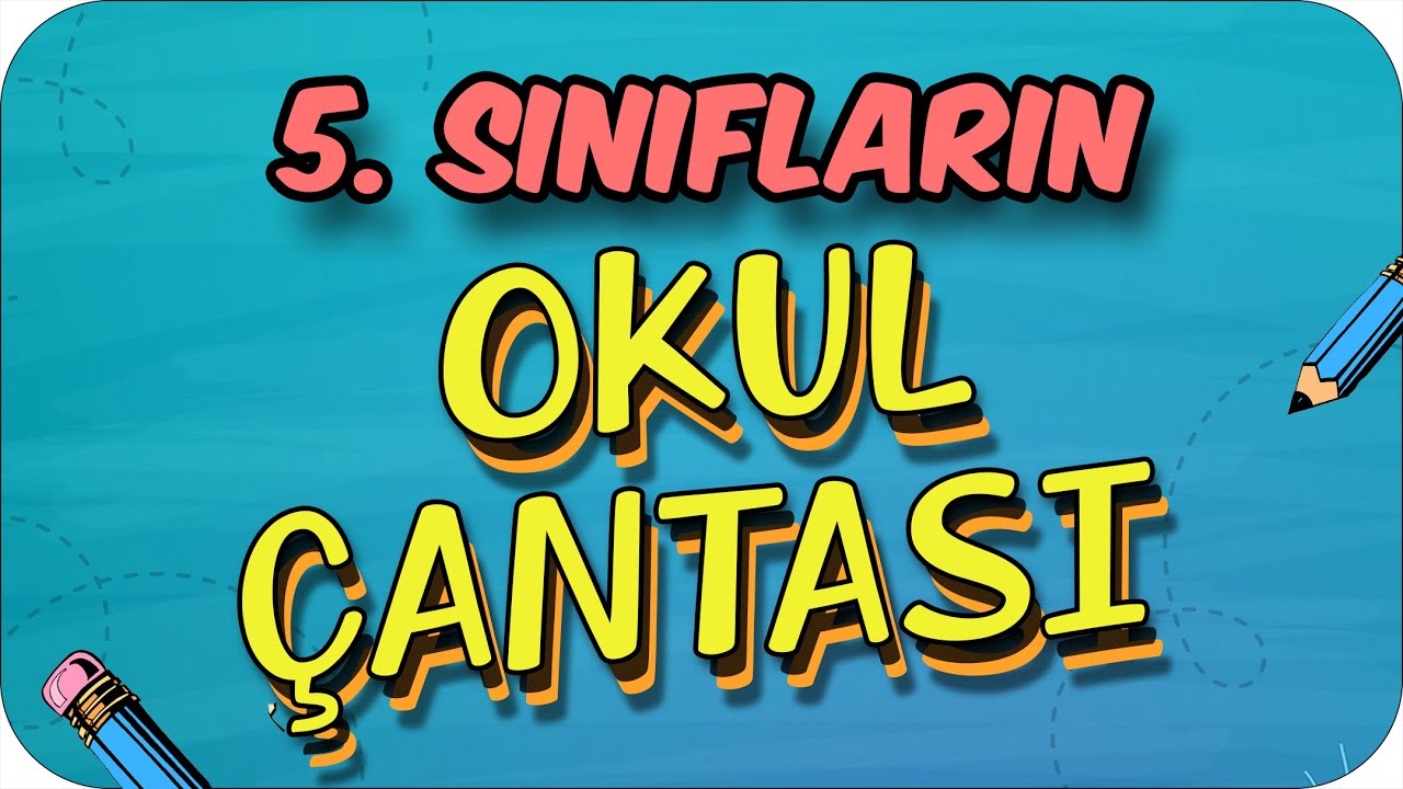 Artık Ortaokulluyuz 😍 Okul &Ccedil;antamızı Hazırlıyoruz! 🎒