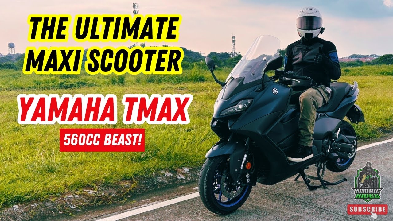 The Ultimate HIGH SPEED Maxi Scooter | Yamaha TMAX Review and Test Ride