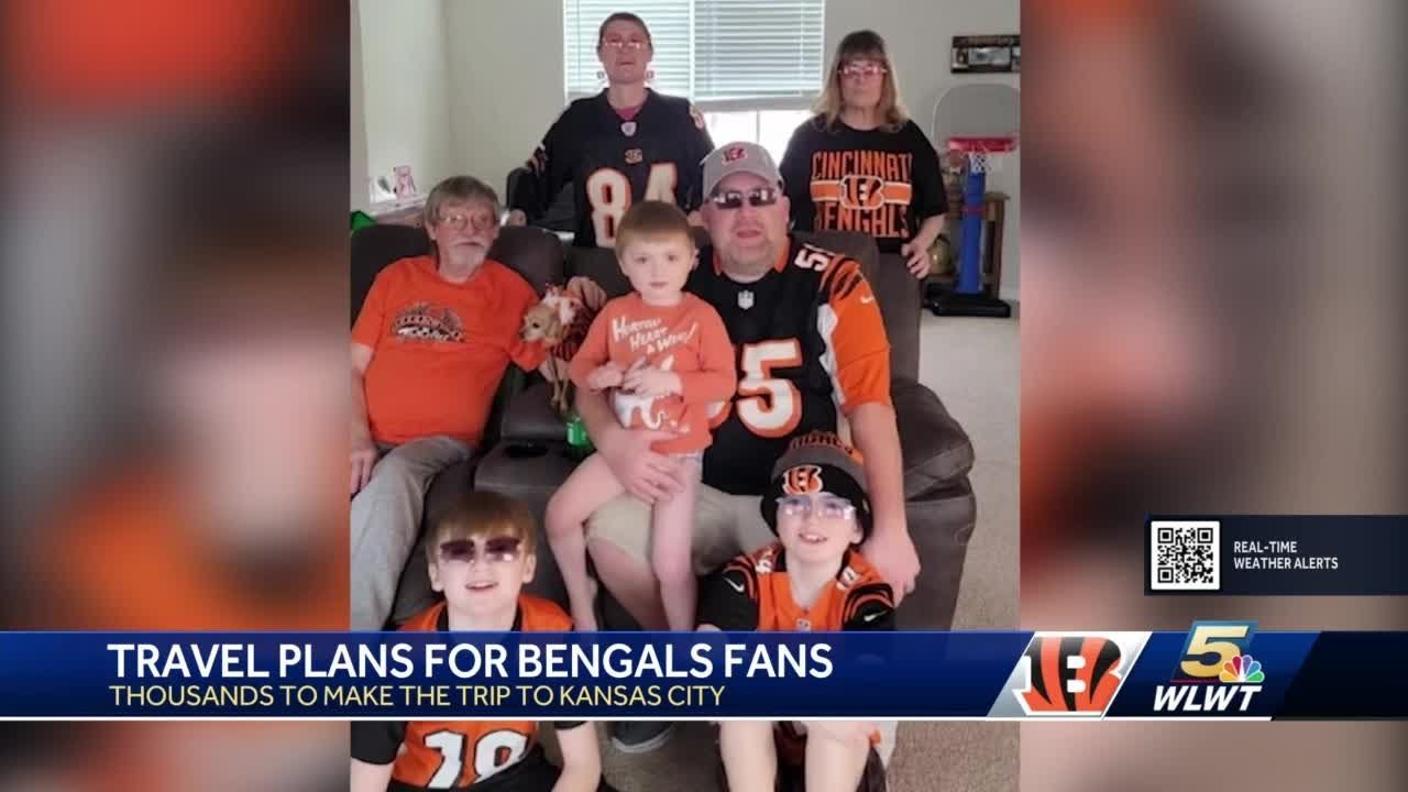 Cincinnati Bengals fans prepare for trip to Kansas City for AFC Championship game