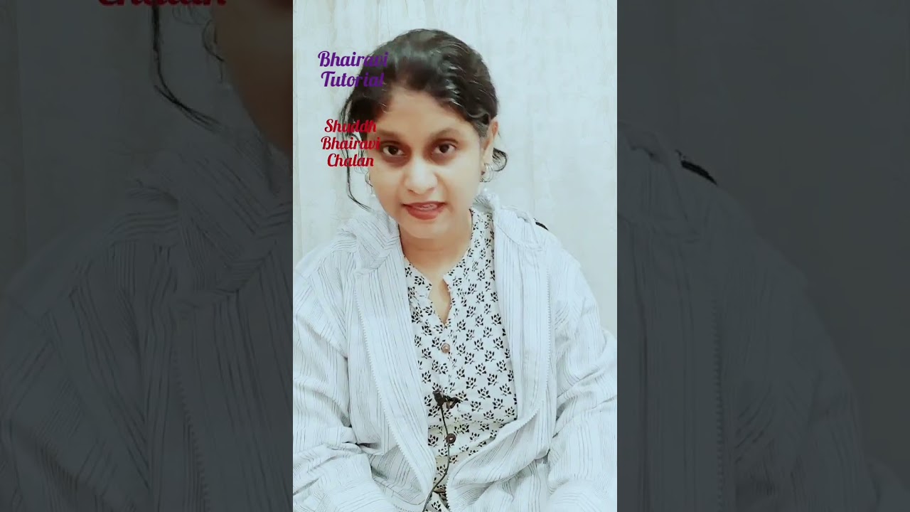 Raag Bhairavi | Tutorial | Tintal | Notation| Bhajan | Tappa | Moumita Mitra