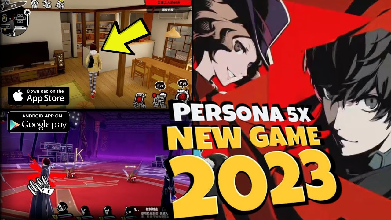 Persona 5X: Phantom of the Night  - CBT First Gameplay (Android/iOS) Download