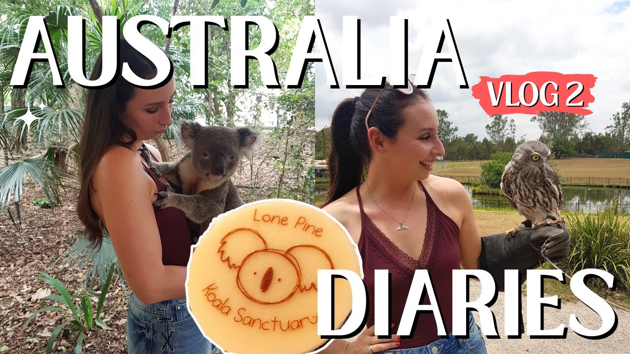 Lone Pine Koala Sanctuary,  Brisbane! AUSTRALIA VLOG 2🦘🌏
