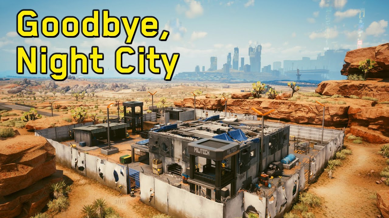 Прощай, Найт-Сити: Идеальная скрытность &mdash; Cyberpunk 2077