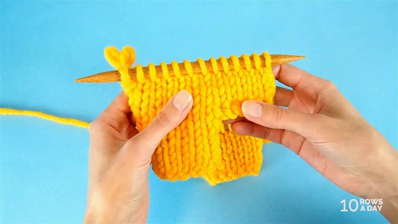 Three Ways to Cast On Stitches at the Beginning of a Row