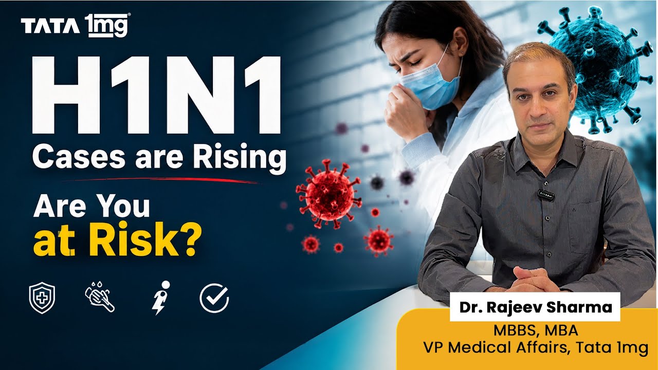 H1N1 in India: बुखार-खांसी सामान्य वायरल है या Swine Flu? | Symptoms & Prevention
