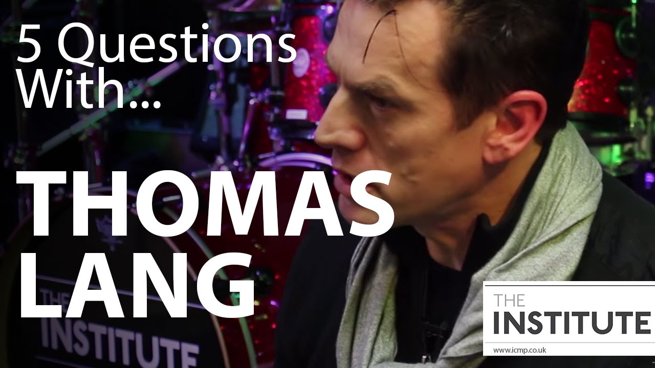The Most Important Thing as a Drummer–Thomas Lang