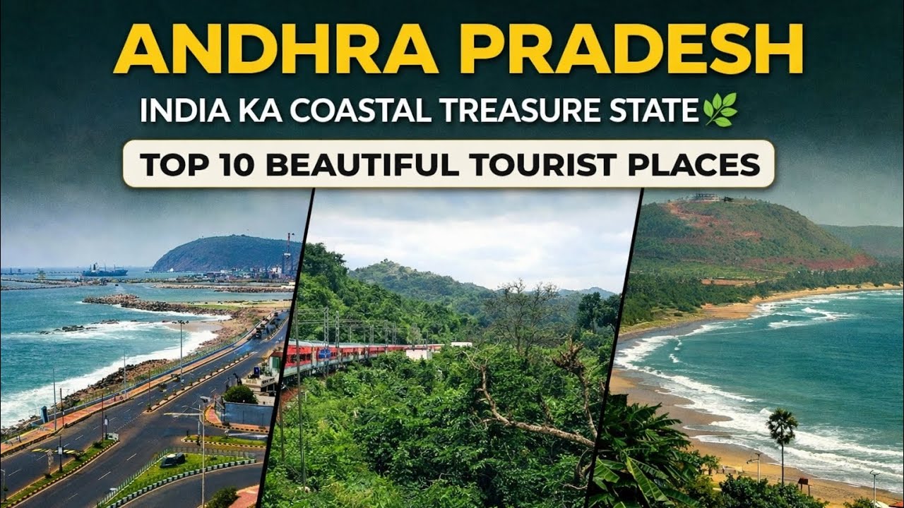 Andhra Pradesh – Beaches, Valleys & Caves | Top 10 Tourist Places | State Series