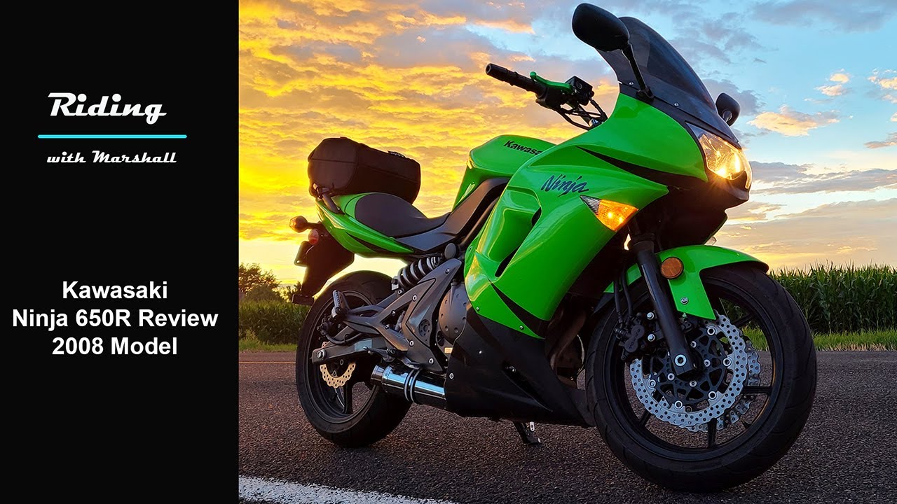 Kawasaki Ninja 650R Review (Riding with Marshall)