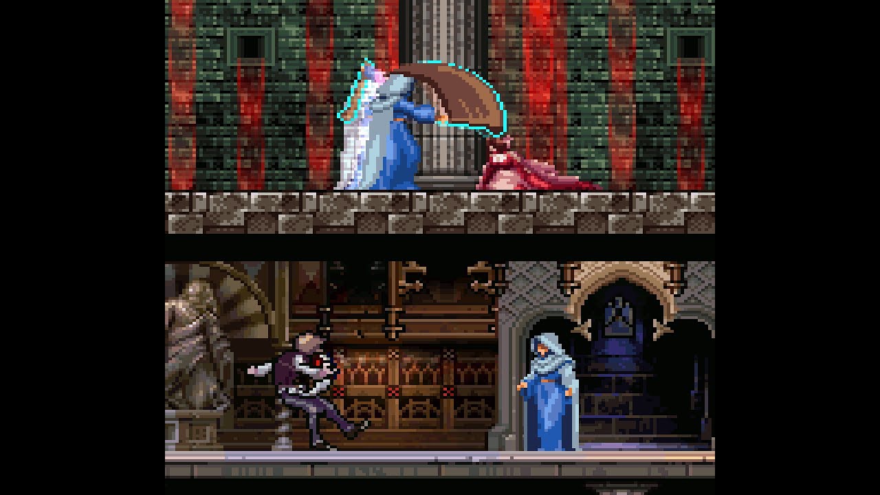 Castlevania Fighter: Sypha is a Book- and Rod-type Character