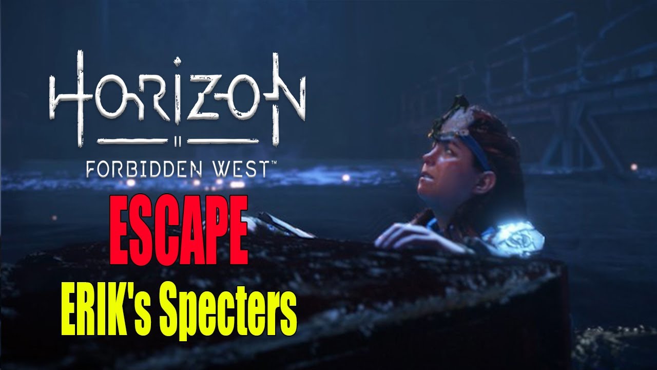Horizon Forbidden West - Escaping From ERIK's Specters (Search For A Way Out Death Door)