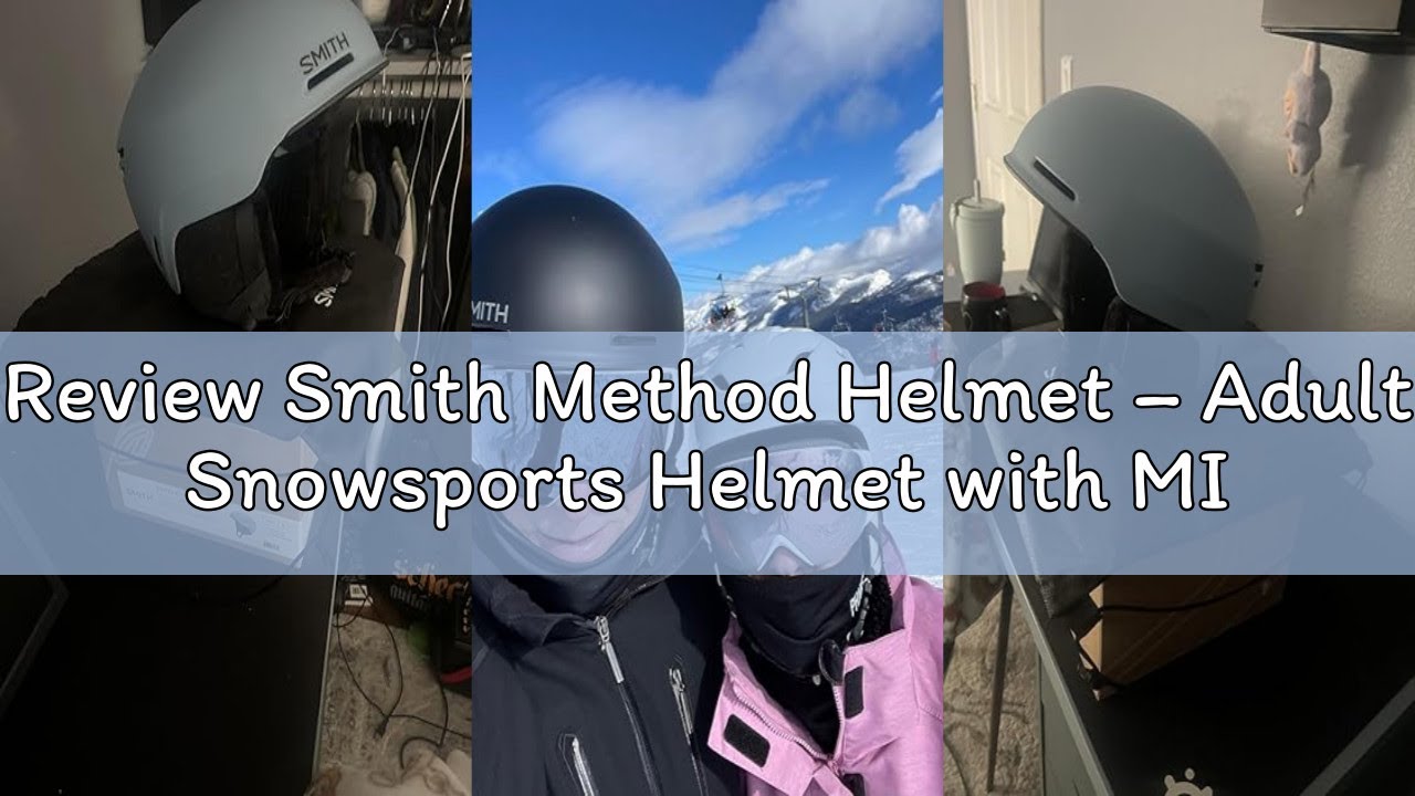 Review Smith Method Helmet &ndash; Adult Snowsports Helmet with MIPS Technology + Zonal Koroyd Coverage &ndash;