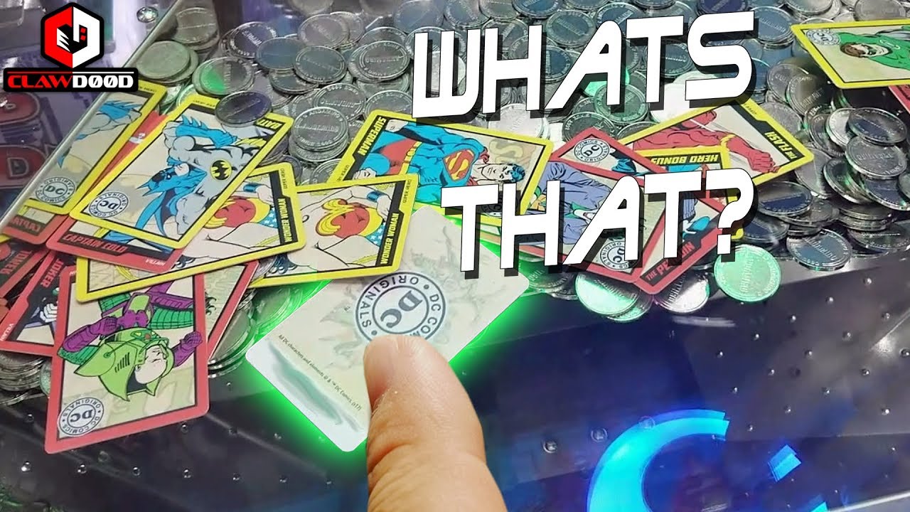 Which Card Was That? DC Comics Coin Pusher Arcade Game at Round1