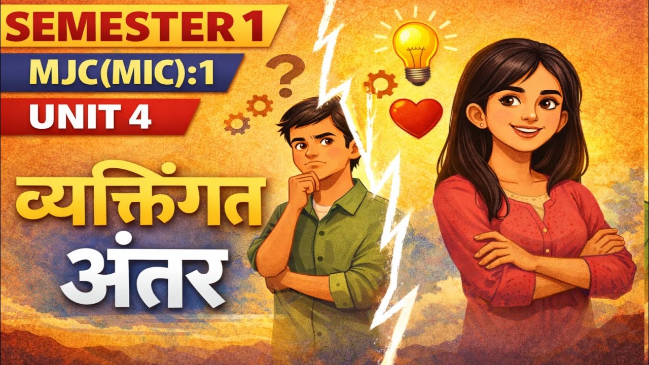 🔥 UG #SEMESTER1 MJC(MIC) 1 PSYCHOLOGY UNIT 4 बिहार के सभी Unversity के लिए। #Ba_junction 
