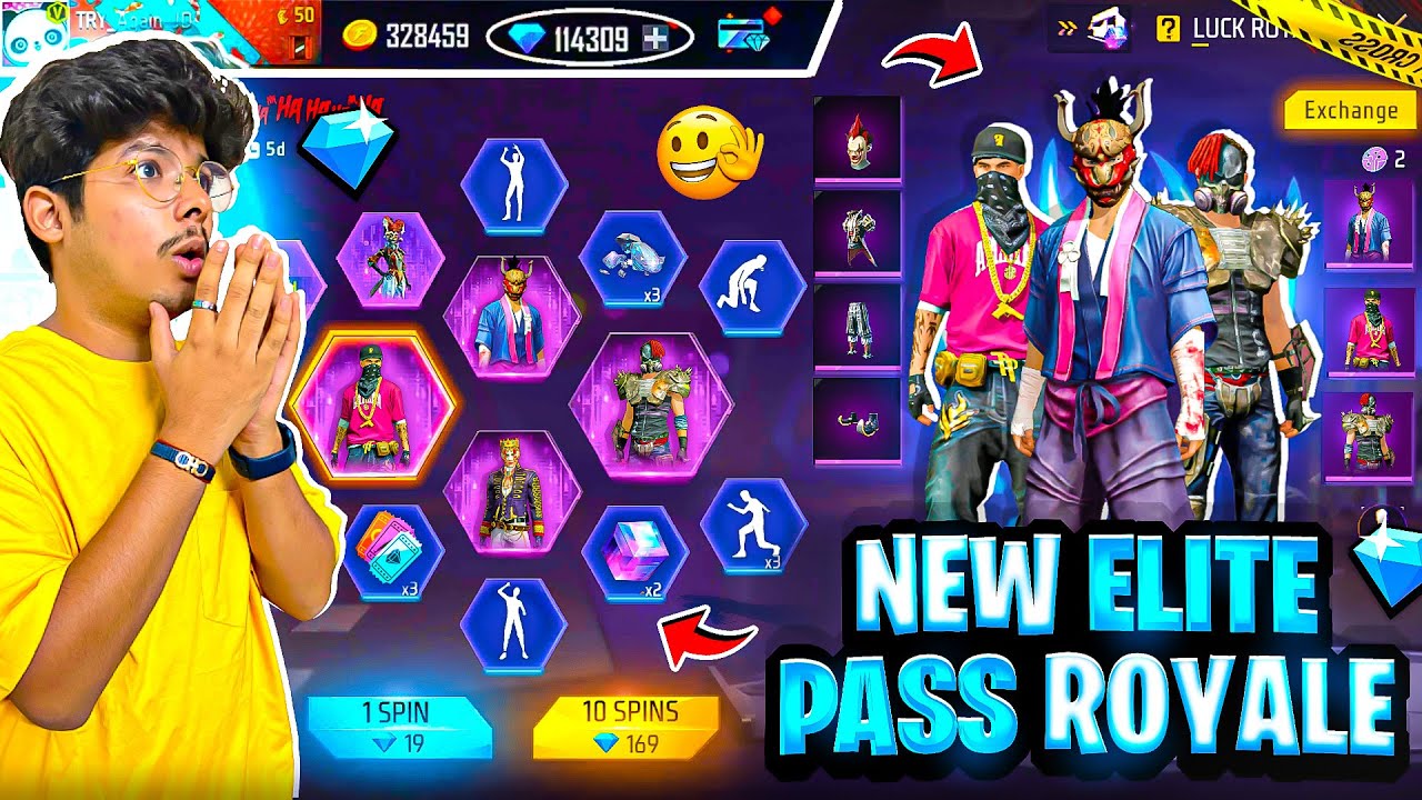 Free Fire New Luck Royale😍 All Rare Old Bundles Are Back Noob😩 To Pro😈 -Garena Free Fire