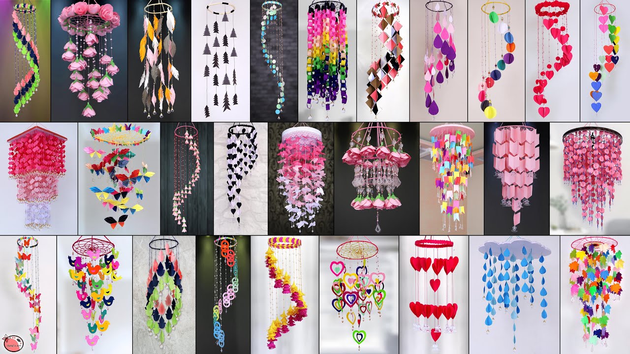 40 DIY Paper Wall Hanging Ideas !!!