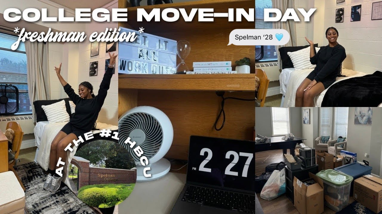 COLLEGE MOVE-IN DAY + TOUR | *freshman edition* hbcu, unpacking, etc.