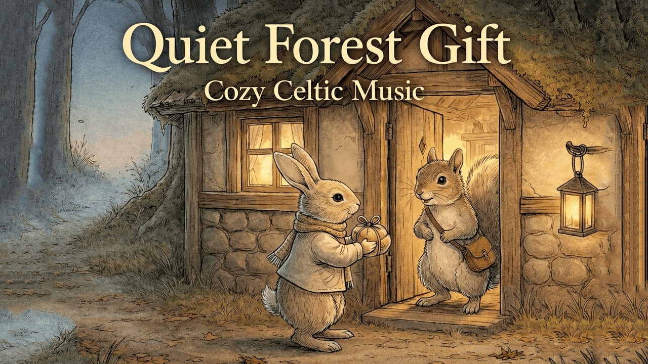A Small Gift in the Quiet Forest - Cozy Celtic Music for Sleep & Relaxation