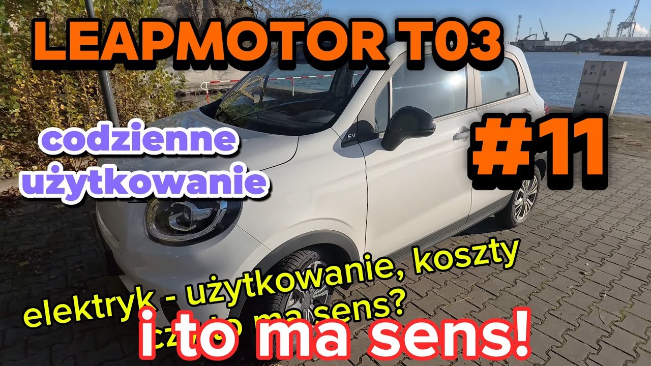 Leapmotor T03 EV #11 - Nuda z elektrykiem? I bardzo dobrze. Zima, mrozy… a T03 jedzie dalej