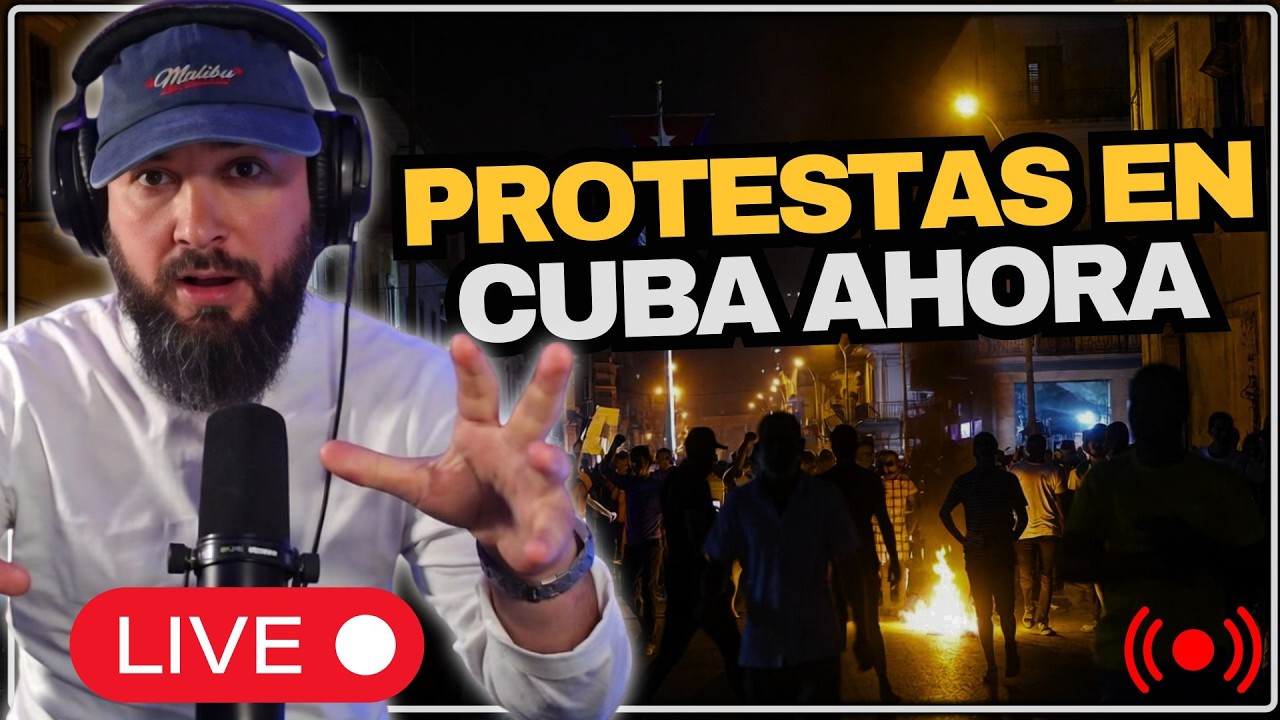 Cuba en las calles PROTESTANDO más fuerte todavía