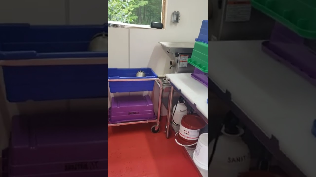 Home meat processing shop first look