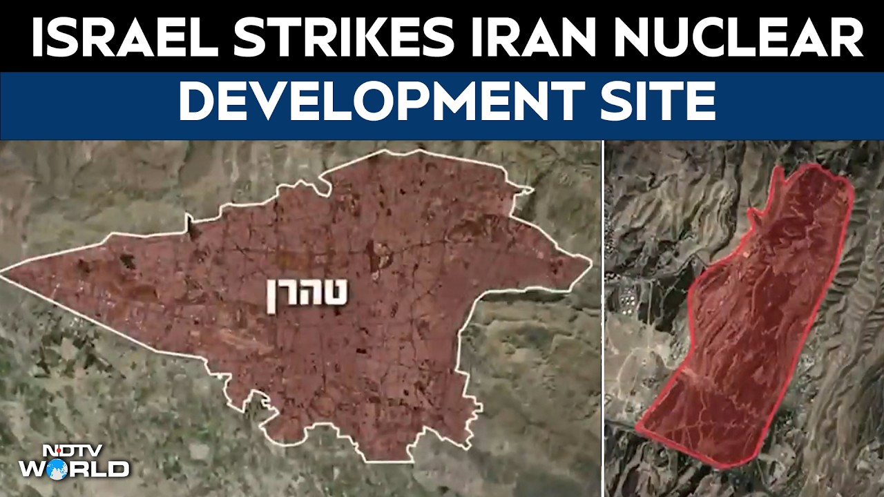 Israel Strikes Iranian Nuclear Development Site Amid Escalating Tensions