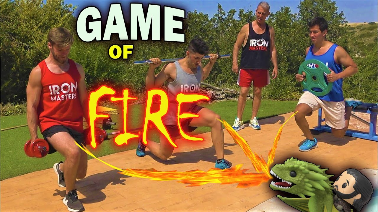 ¡CUADRICEPS EXTREMO! ZANCADAS para AUTÉNTICOS DRAGONES de HIERRO