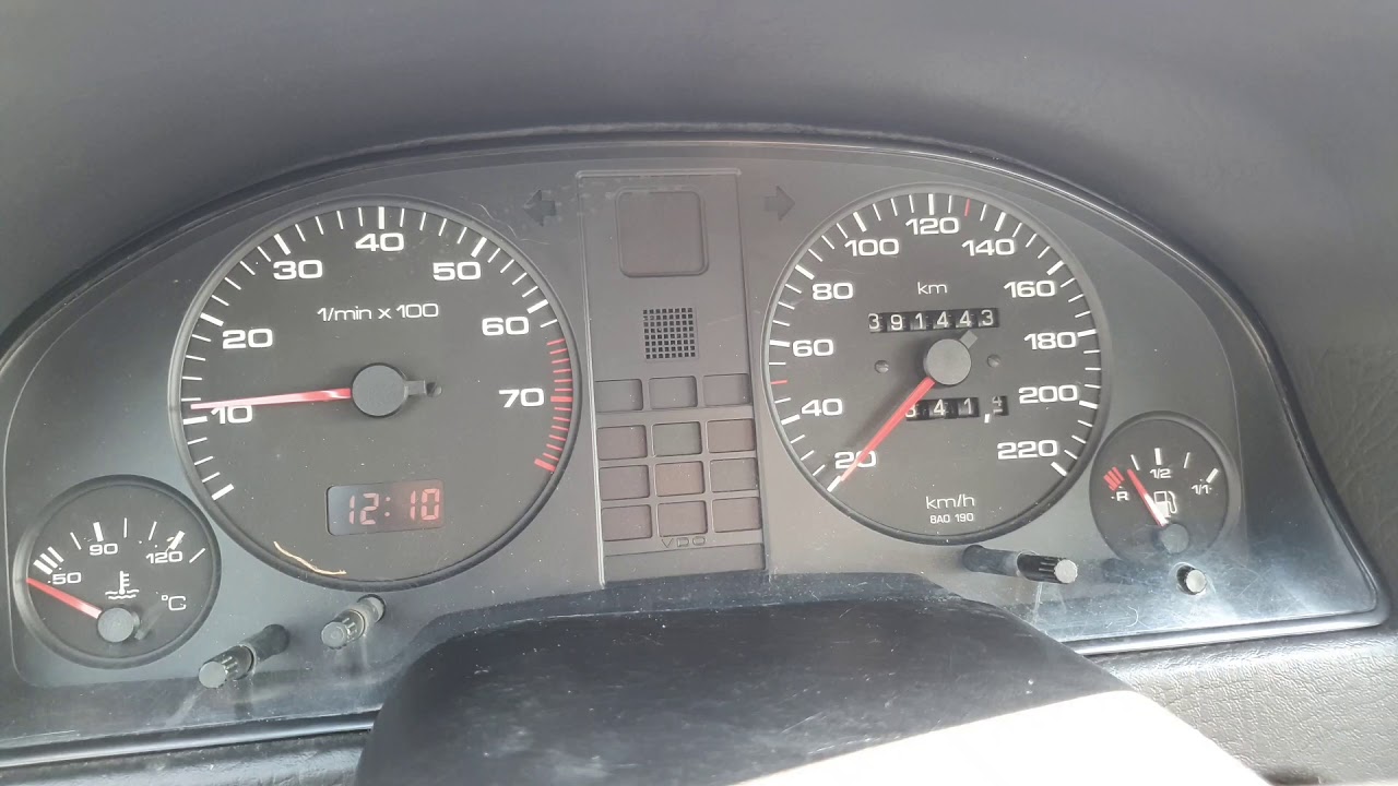 Проблемный холодный пуск Audi 80 b4 2.0E ABK 1992г.