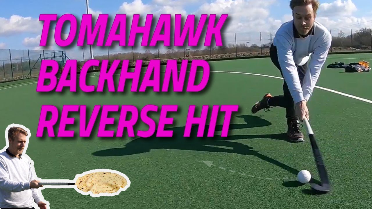 Tomahawk / Reverse / Backhand | Field Hockey shot tutorial | ft.Evan M