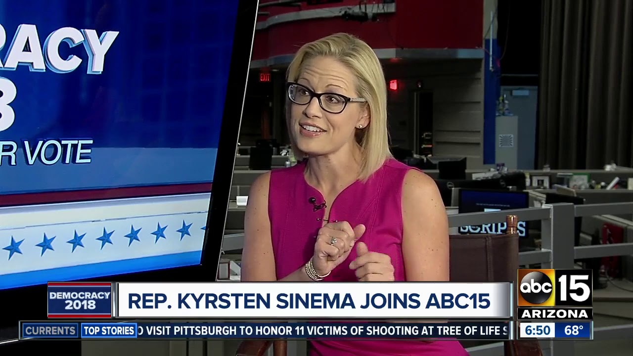 Kyrsten Sinema talks Senate race with ABC15
