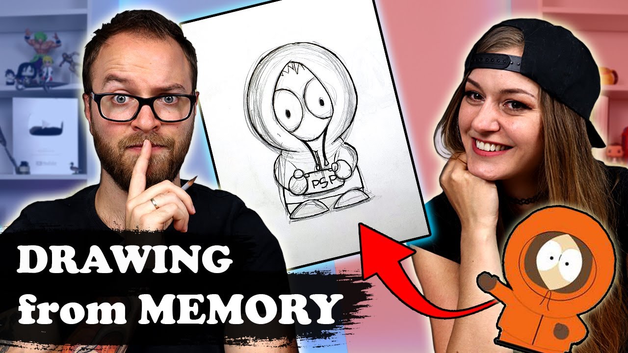 Drawing from MEMORY - Boyfriend VS Girlfriend | *** FUNNY REACTIONS ***