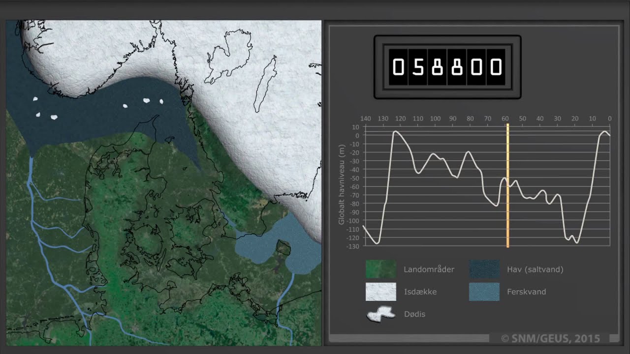 Istiden – Danmark i de seneste 140.000 år (med musik)