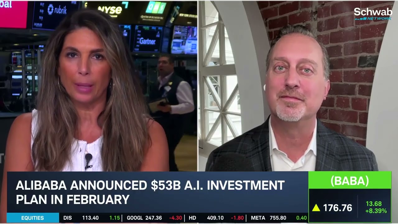 Cory Johnson on BABA's A.I. Infrastructure Investment & Buildout Importance