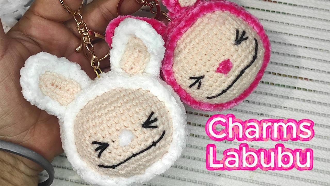 LABUBU AMIGURUMI CHARMS