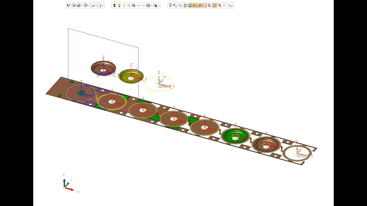 프레스3강 원형스트립 (Progressive Die Setup_Strip Design)