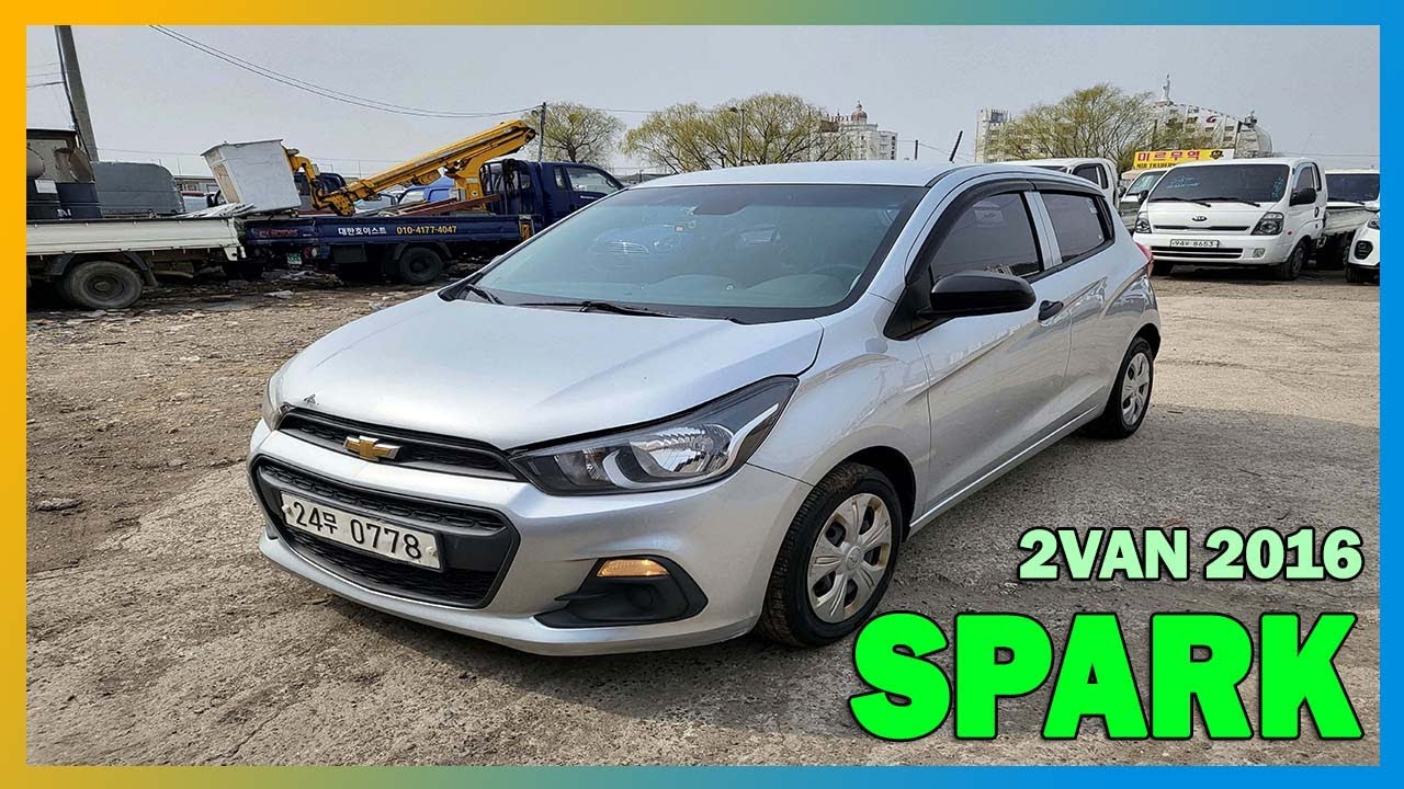 [USEDCAR BUSYMAN, Autos usados en corea] SPARK 2VAN SILVER KLYDC487DGC 010537