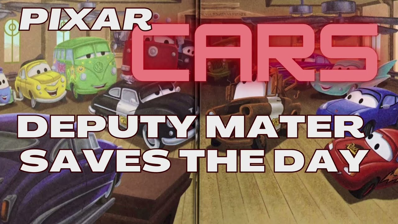 Disney Pixar CARS Deputy Mater Saves the Day - Bedtime Stories Read Aloud by Grandpa Chaz