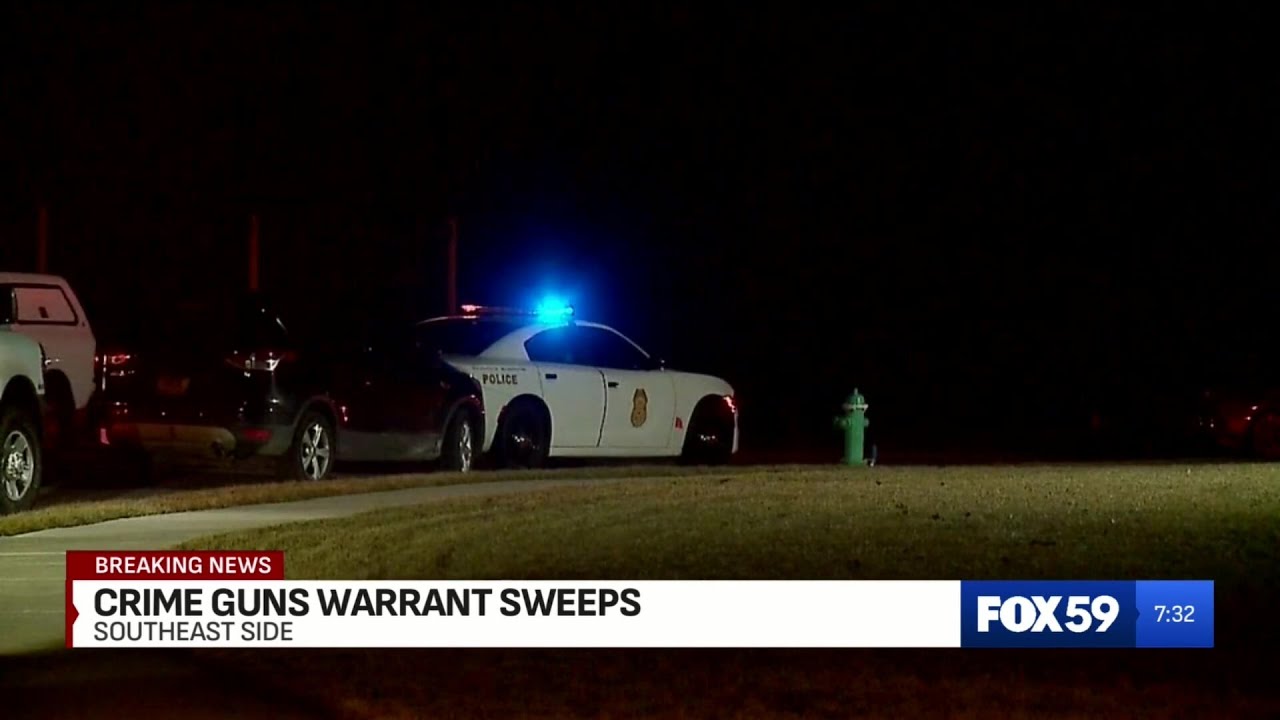 Federal, state, local authorities conduct warrant sweep