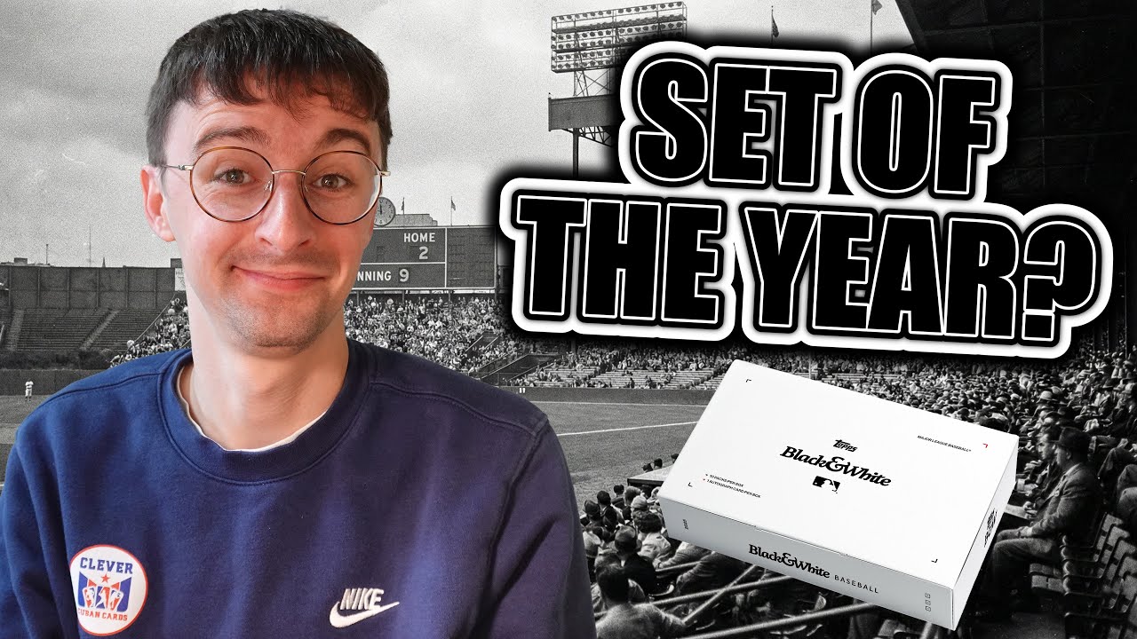 Лучший набор года? Обзор Topps Black & White 2025! ⚾️ Находки в кейсе, специальные выпуски и мног...