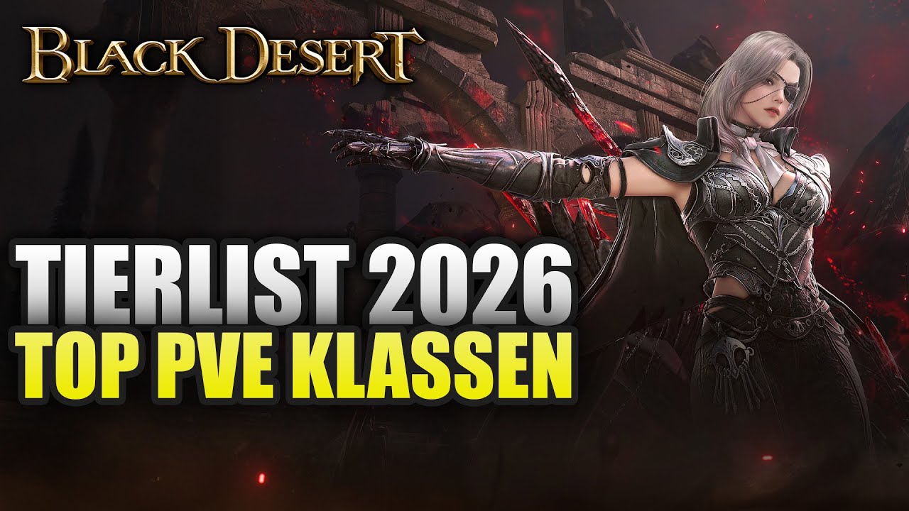 Die BESTEN BDO PvE-Klassen f&uuml;r Anf&auml;nger!😱Black Desert Tierlist 2026