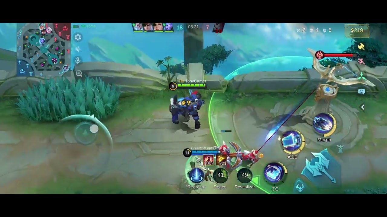 Mobile Leyends | Partida Con Johnson