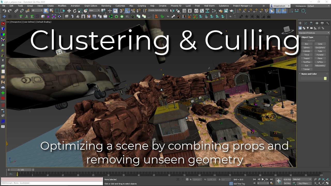 Clustering and Culling