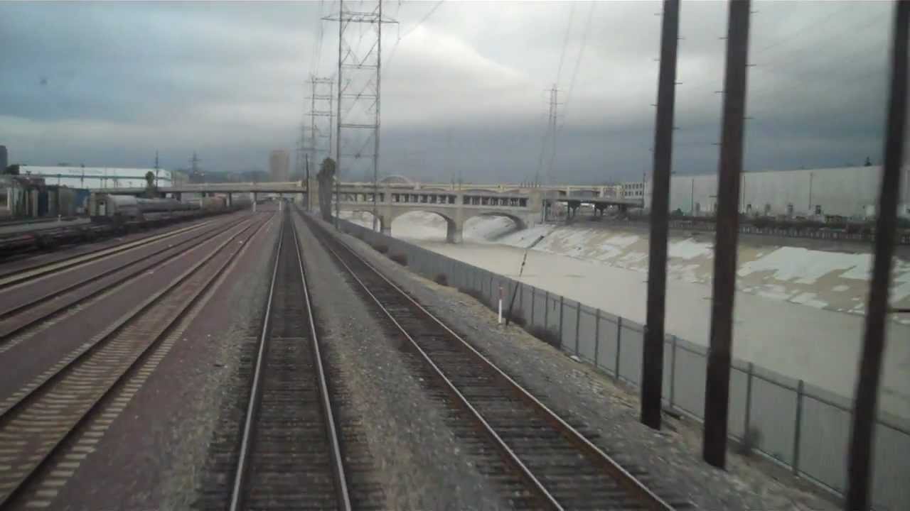 Train Leaving LAX Union Station to Chicago - Southwest Chief