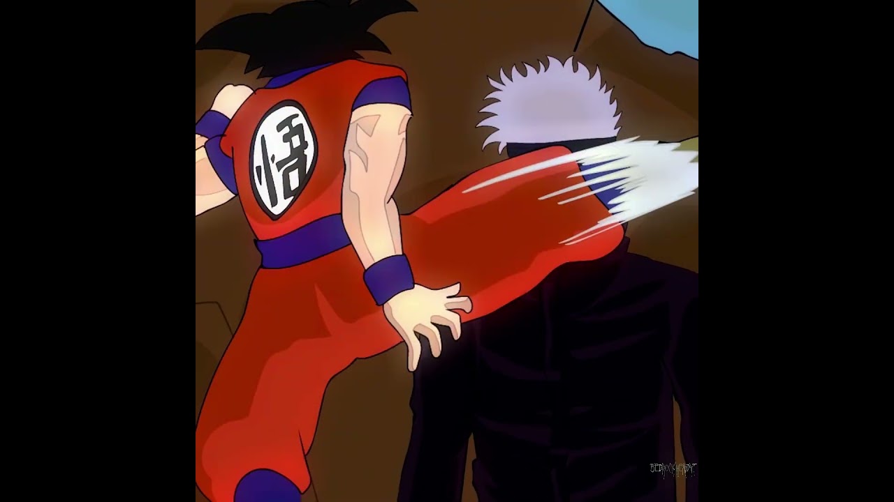 If Gojo Was In DBZ 🔥🥶 - Satoru Gojo Vs Goku | 