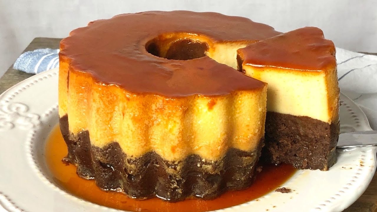 Pastel imposible, chocoflan o tarta mágica. ¡Magia en tu horno!