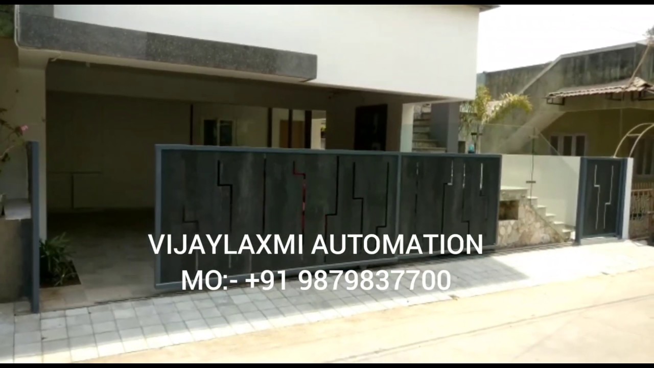 Automatic Telescopic Sliding Gate - Vijaylaxmi Automation - Mob.: 09879837700