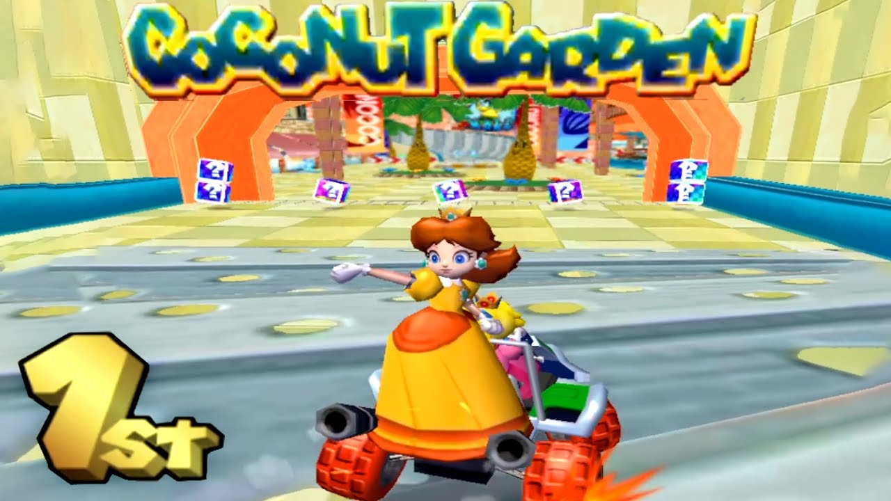 Mario Kart Double Dash EXTENDED - 100% Walkthrough Gameplay Part 1 - Wii Coconut Mall on GameCube?!